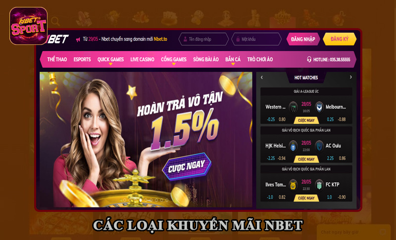 Đa dạng chương trình khuyến mãi tại NBET hấp dẫn